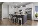 Modern kitchen with granite countertops and stainless steel appliances at 901 Queensferry Ct., Conway, SC 29526