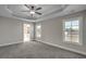 Spacious bedroom with ceiling fan and large window at Tbd Hodges Rd., Conway, SC 29527