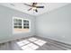 Spacious bedroom with large window and ceiling fan at Tbd Hodges Rd., Conway, SC 29527