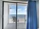 Private balcony overlooking the beach and ocean at 1207 S Ocean Blvd. # 20507, Myrtle Beach, SC 29577