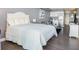 Studio bedroom with a comfortable bed and small living area at 1207 S Ocean Blvd. # 20507, Myrtle Beach, SC 29577