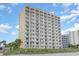 Tall beachfront building with many balconies and ocean views at 1207 S Ocean Blvd. # 20507, Myrtle Beach, SC 29577