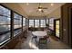 Relaxing sunroom with plenty of natural light at 1818 Topsail Ln., North Myrtle Beach, SC 29582