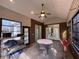 Sunroom with ample windows and seating area at 1818 Topsail Ln., North Myrtle Beach, SC 29582