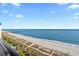 Sweeping ocean and beach views from private balcony at 2004 N Ocean Blvd. # 1472, Myrtle Beach, SC 29572