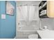 Bathroom with tub and shower at 2004 N Ocean Blvd. # 1472, Myrtle Beach, SC 29572
