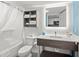 Clean bathroom with shower/tub combo at 2004 N Ocean Blvd. # 1472, Myrtle Beach, SC 29572