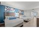 Two comfy twin beds with coastal decor at 2004 N Ocean Blvd. # 1472, Myrtle Beach, SC 29572