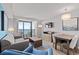 Dining area with table and chairs, offering ocean views at 2004 N Ocean Blvd. # 1472, Myrtle Beach, SC 29572