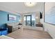 Living room with ocean view and comfortable seating at 2004 N Ocean Blvd. # 1472, Myrtle Beach, SC 29572