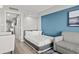 Living room with pull-out sofa bed at 2004 N Ocean Blvd. # 1472, Myrtle Beach, SC 29572