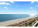Stunning oceanfront view with sandy beach at 2004 N Ocean Blvd. # 1472, Myrtle Beach, SC 29572