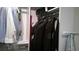 Walk-in closet with hanging rods and shelving at 325 Golan Circle # 12B, Myrtle Beach, SC 29579