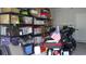 Garage with shelving and motorcycle at 325 Golan Circle # 12B, Myrtle Beach, SC 29579