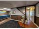 Basement features a chairlift and hallway leading to other rooms at 462 Mohican Dr., Georgetown, SC 29440