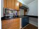 Small kitchen with microwave, sink and dishwasher at 462 Mohican Dr., Georgetown, SC 29440