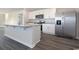 Modern kitchen featuring stainless steel appliances and granite countertops at 5800 Ellisridge Ct, Conway, SC 29526