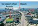 Aerial view of condo near beach, arcade, and putt-putt at 613 Sea Mountain Hwy. # 128, North Myrtle Beach, SC 29582