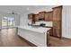Bright, modern kitchen featuring a large island, stainless steel appliances, and ample cabinet space at 626 Lorenzo Dr. # 626, North Myrtle Beach, SC 29582
