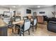 Dining room featuring a dining table and chairs at 775 Oyster Bluff Dr., Myrtle Beach, SC 29588