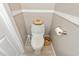 Clean bathroom with toilet and storage at 1010 Pinnacle Ln. # 1010, Myrtle Beach, SC 29577