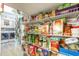 Well-organized pantry with ample shelving for storage at 1010 Pinnacle Ln. # 1010, Myrtle Beach, SC 29577