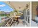 Enjoy a relaxing patio overlooking a pond at 1010 Pinnacle Ln. # 1010, Myrtle Beach, SC 29577