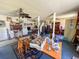 Bright living area with a view of the kitchen at 11253 Old Pee Dee Rd., Hemingway, SC 29554