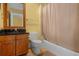 Bathroom with tub and shower, granite countertop at 1313 Villa Marbella Ct. # 101, Myrtle Beach, SC 29572