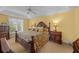 Bright bedroom with a king-size bed and plenty of closet space at 1313 Villa Marbella Ct. # 101, Myrtle Beach, SC 29572