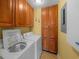 Convenient laundry room with washer and dryer at 1313 Villa Marbella Ct. # 101, Myrtle Beach, SC 29572