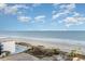 Beautiful beach view with the blue sky at 1501 S Ocean Blvd. # 811, Myrtle Beach, SC 29577