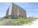 Spacious high-rise resort featuring oceanfront balconies, lush landscaping and beach access at 1501 S Ocean Blvd. # 811, Myrtle Beach, SC 29577