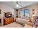 Bedroom featuring a daybed, dresser, and window at 1579 Southwood Dr., Surfside Beach, SC 29575