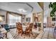 Formal dining room boasts natural light from a large window and decorative features at 1579 Southwood Dr., Surfside Beach, SC 29575