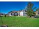 Landscaped front yard showcasing a beautiful single-Gathering home with a well-maintained lawn at 1579 Southwood Dr., Surfside Beach, SC 29575