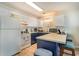 Galley style kitchen with island and breakfast bar at 1891 Colony Dr. # 13D, Surfside Beach, SC 29575