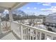 A balcony with views of the community and landscape at 260 S Crow Creek Dr. # 18, Calabash, NC 28467
