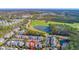 Aerial view showcasing home's location near golf course at 306 River Rock Ln. # 1304, Murrells Inlet, SC 29576