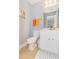 Clean bathroom with white vanity, toilet and tiled floor at 306 River Rock Ln. # 1304, Murrells Inlet, SC 29576