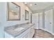 Modern bathroom with double vanity and granite countertops at 340 William Nobles Rd., Aynor, SC 29511