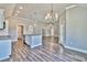 Open concept kitchen with island, granite counters, and stainless steel appliances at 340 William Nobles Rd., Aynor, SC 29511