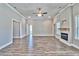 Spacious living room with hardwood floors and a fireplace at 340 William Nobles Rd., Aynor, SC 29511
