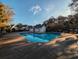 Community swimming pool with adjacent bathhouse at 437 Red Rose Blvd. # 5, Pawleys Island, SC 29585
