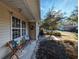 Inviting front porch with seating and landscaping at 437 Red Rose Blvd. # 5, Pawleys Island, SC 29585