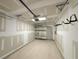 Empty garage with shelving and wall mounts at 437 Red Rose Blvd. # 5, Pawleys Island, SC 29585
