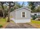 Gray manufactured home with white trim and a deck at 523 Key Largo Ave., Murrells Inlet, SC 29576