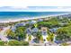 Aerial view of a house near the beach at 5907 Haskell Circle, Myrtle Beach, SC 29572