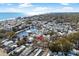 Aerial perspective showcasing the property's proximity to the beach and a pond at 6001-1235 S Kings Highway, Myrtle Beach, SC 29575