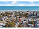 Aerial view showing home's location near the ocean and waterway at 6001-1235 S Kings Highway, Myrtle Beach, SC 29575
